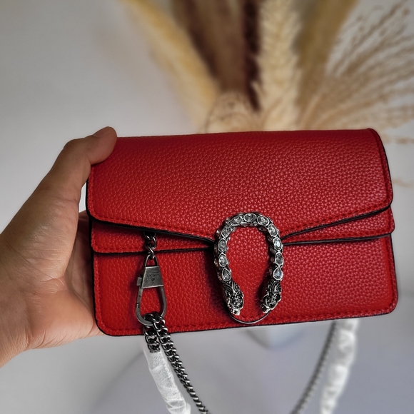 Red mini crossbody bag - Picture 12 of 17